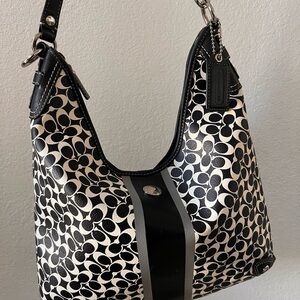 Coach Chelsea Heritage Signature Shoulder Bag